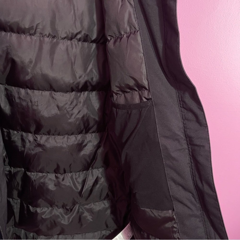 Woods‎ Smythe Down Parka Medium Black Waterproof Winter Coat Jacket - Picture 7 of 14